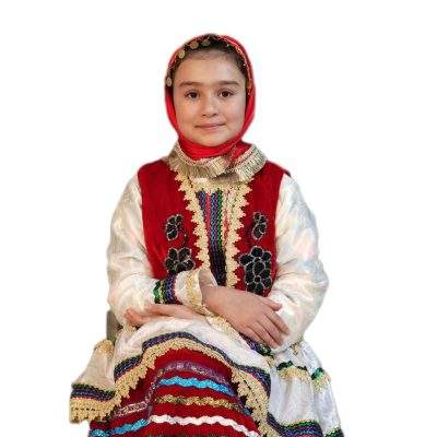 لباس محلی کرمانجی دخترانه