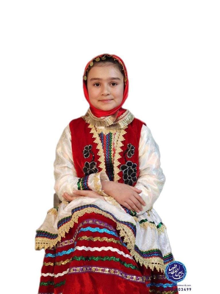 لباس محلی کرمانجی دخترانه