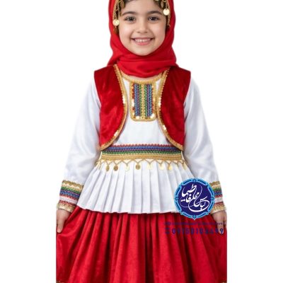 لباس محلی کرمانجی دخترانه